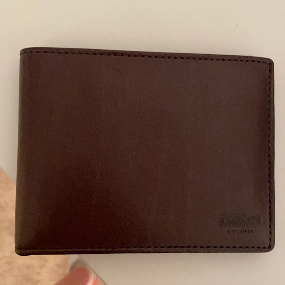 Men’s Brown Coach Wallet